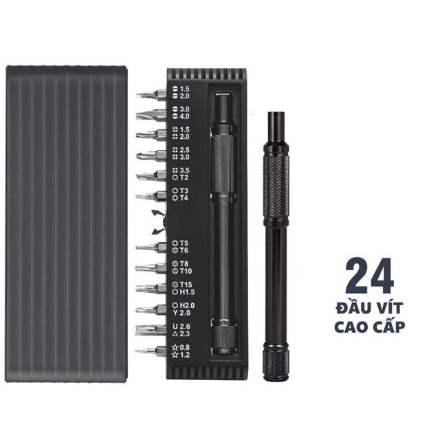 Bộ tua v&iacute;t đa năng Deli 25 chi tiết DL240025B
