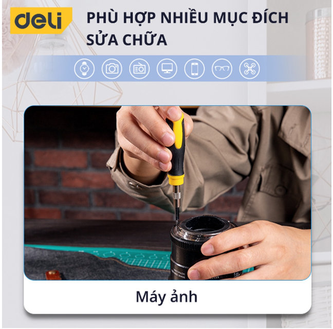 Đa năng đ&aacute;p ứng được mọi nhu cầu sửa đồ của người d&ugrave;ng
