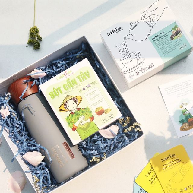Hộp qu&agrave; tặng sức khỏe - trao y&ecirc;u thương Dalahouse combo 2