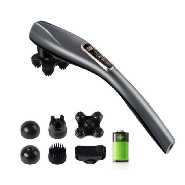 M&aacute;y 6 đầu massage cầm tay Yotuo bản sạc pin kh&ocirc;ng d&acirc;y&nbsp;
