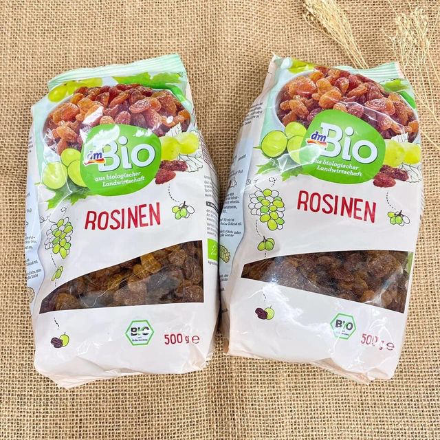 Nho Kh&ocirc; Hữu Cơ DmBio Rosinen