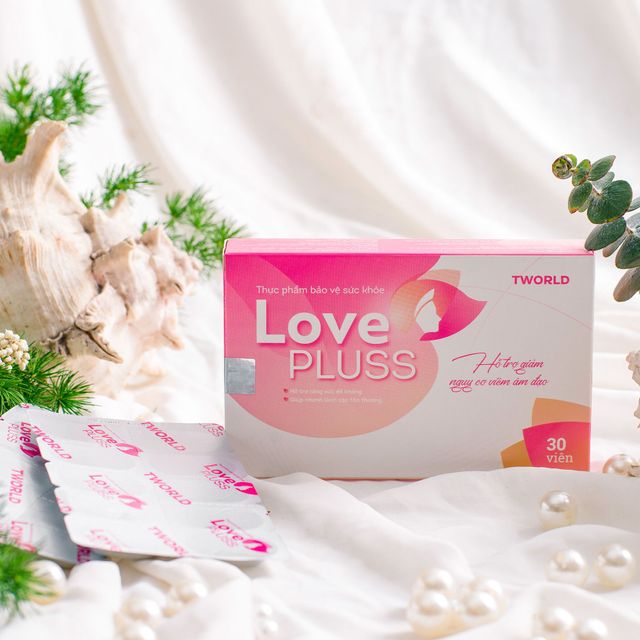 Vi&ecirc;n uống Love Pluss hỗ trợ sức khỏe phụ khoa