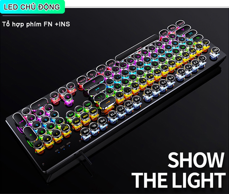 B&agrave;n ph&iacute;m cơ gaming RGB Sidotech Yindiao KZ4