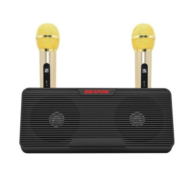 Loa bluetooth Drapow SB02 k&egrave;m micro m&agrave;u đen