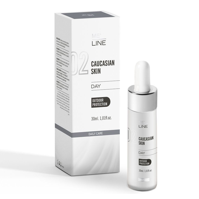 Serum Serum Meline 02 Caucasian Skin Day 30ml ch&iacute;nh h&atilde;ng hỗ trợ cải thiện th&acirc;m n&aacute;m