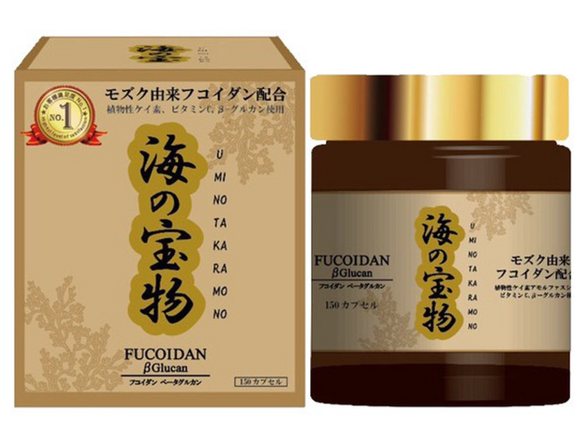 Vi&ecirc;n uống Fucoidan Umi no Takaramono Nhật Bản