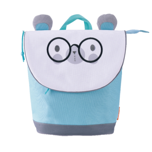 Balo vải Konig Kids nắp gập h&igrave;nh gấu xanh 0919-KK-002-201830