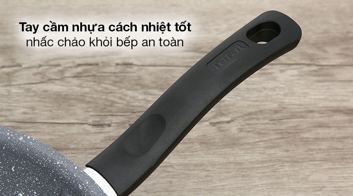 Chảo chống d&iacute;nh Tefal Cook Healthy G1348695 đ&aacute;y từ