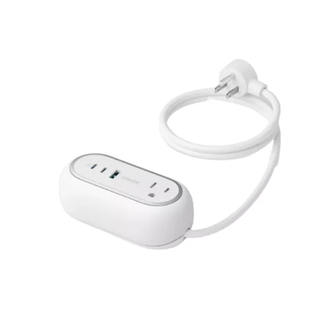 Ổ điện Anker 615 USB Power Strip (GaNPrime 65W) A9125 m&agrave;u trắng