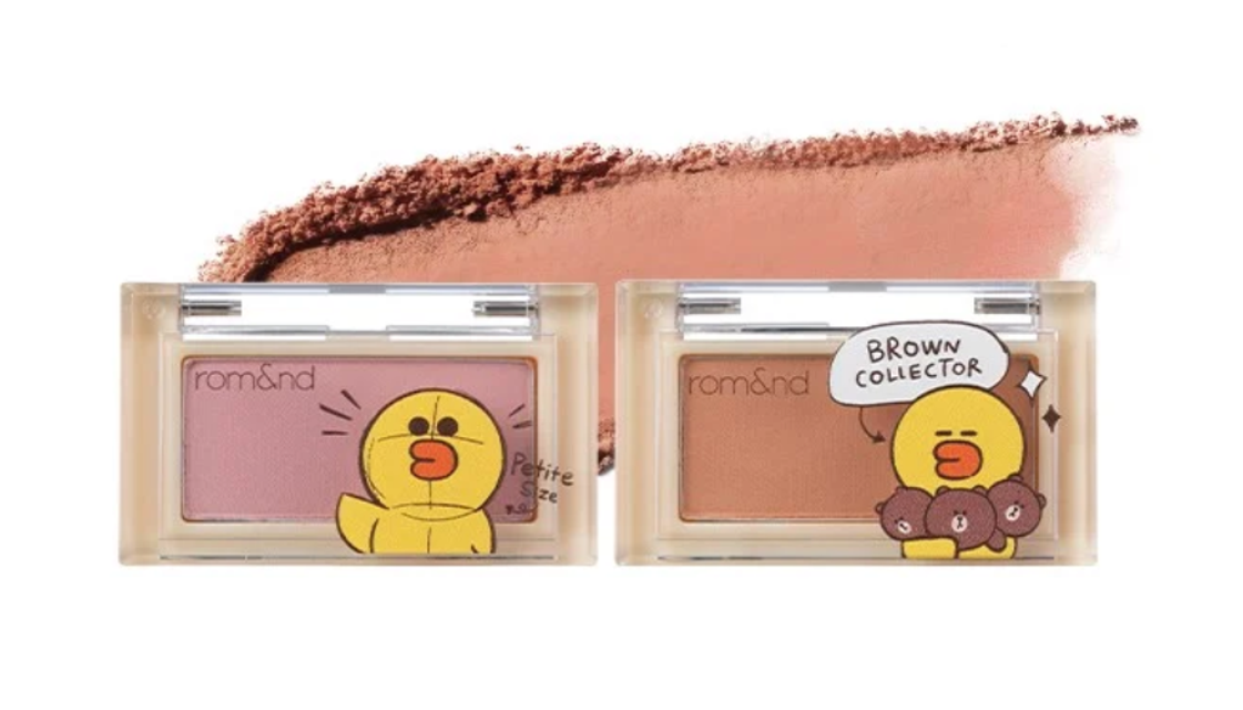 Phấn m&aacute; hống Romand Line Friends Better Than Cheek Mini