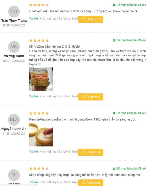 Review Gel dưỡng ẩm Hada Labo