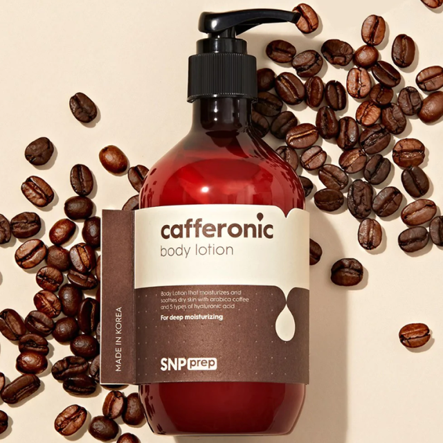 Sữa dưỡng thể SNP Prep Cafferonic Body Lotion