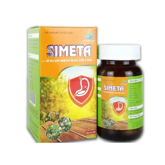 Vi&ecirc;n uống hỗ trợ dạ d&agrave;y Simeta
