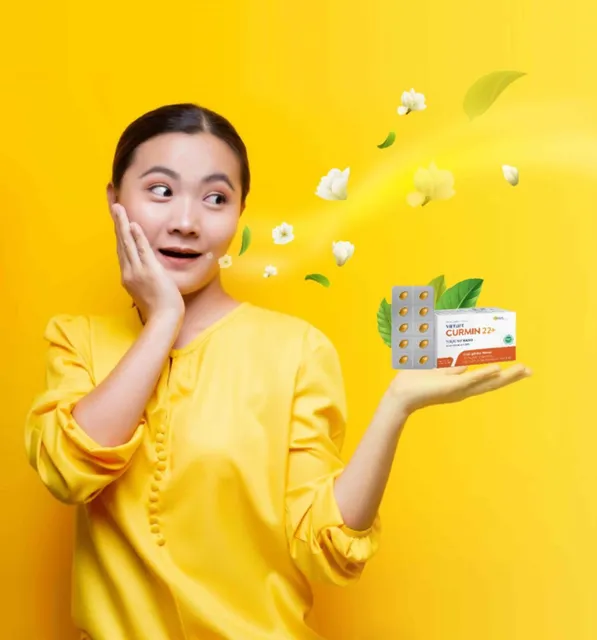 Vi&ecirc;n uống Vietlife Curmin 22+ hỗ trợ sức khỏe dạ d&agrave;y