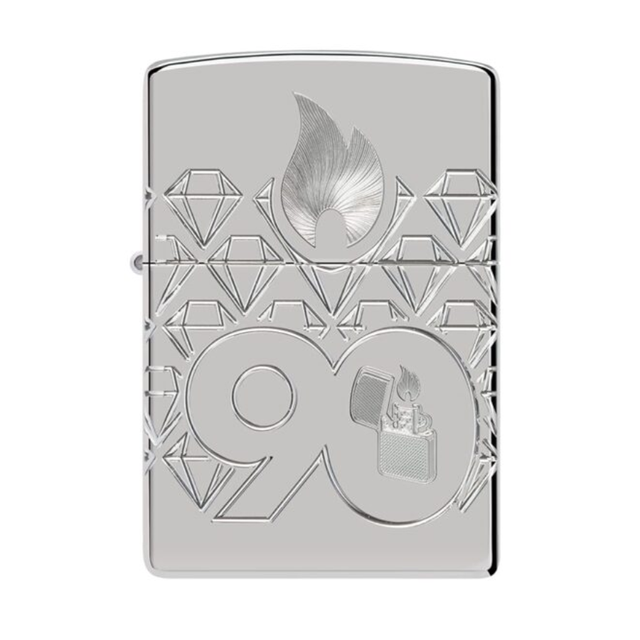 Bật lửa Zippo 48461 Limited Edition 90th Anniversary Sterling Silver