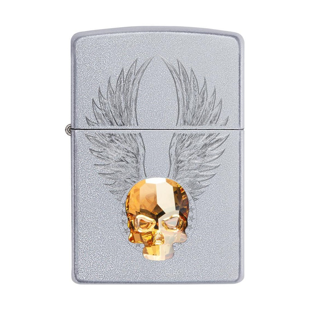 Bật lửa Zippo 49034 Gold Skull Design