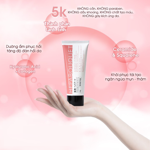 Kem dưỡng Medicated Hepa Bouquet hỗ trợ dưỡng ẩm, ngừa l&atilde;o h&oacute;a