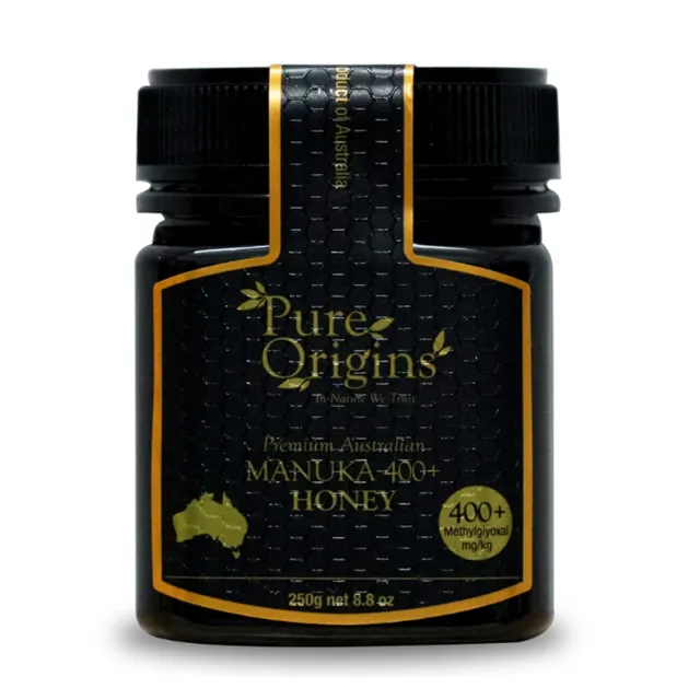 Mật ong Manuka MGO 400+ Pure Origins hộp 250g