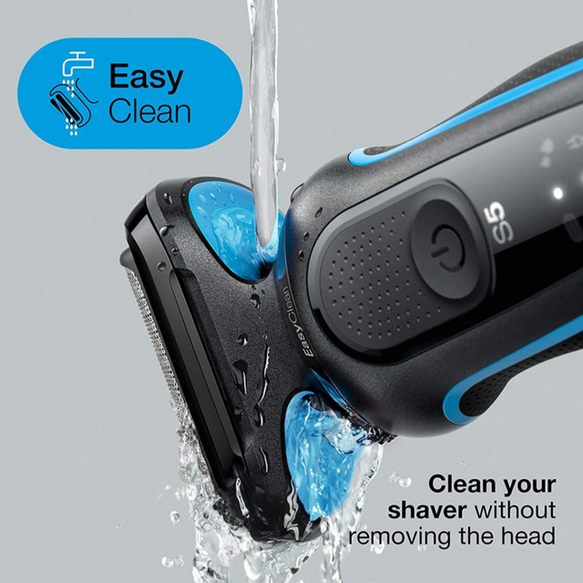 M&aacute;y cạo r&acirc;u Braun series 5 5018s dễ d&agrave;ng vệ sinh&nbsp;