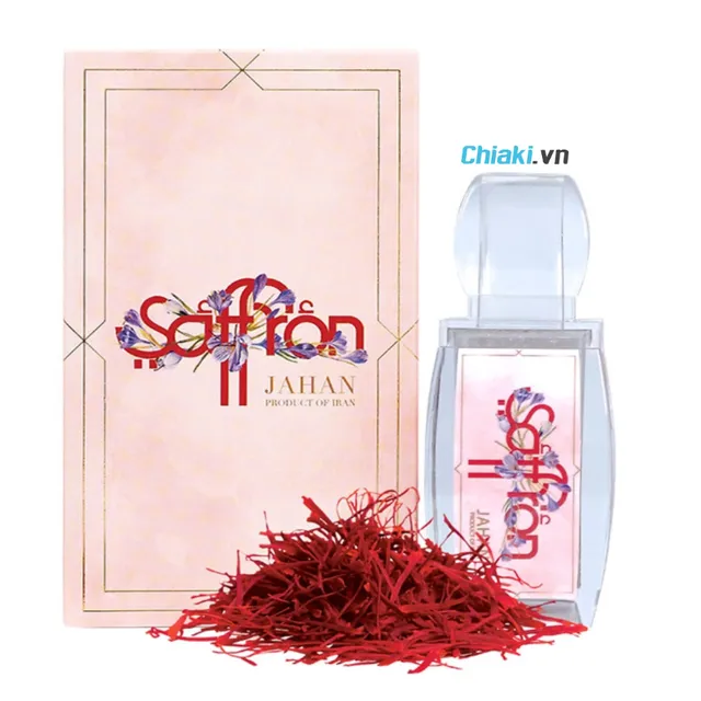 Nhụy hoa nghệ t&acirc;y Saffron Jahan hộp 1gr