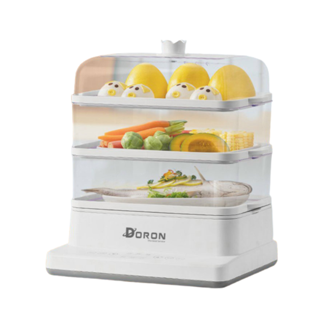 Nồi hấp điện đa năng 3 tầng Doron 20 l&iacute;t