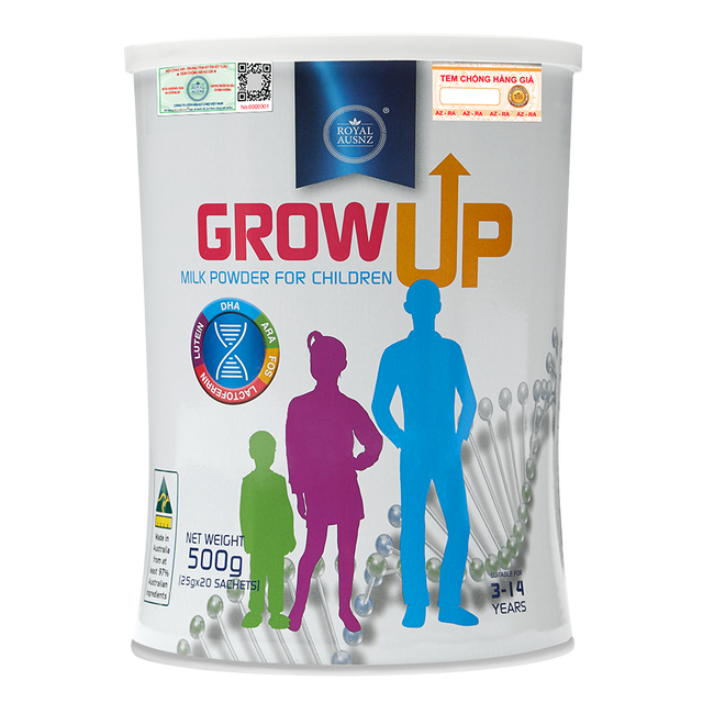 Sữa Grow Up Milk Powder For Children 500g ch&iacute;nh h&atilde;ng