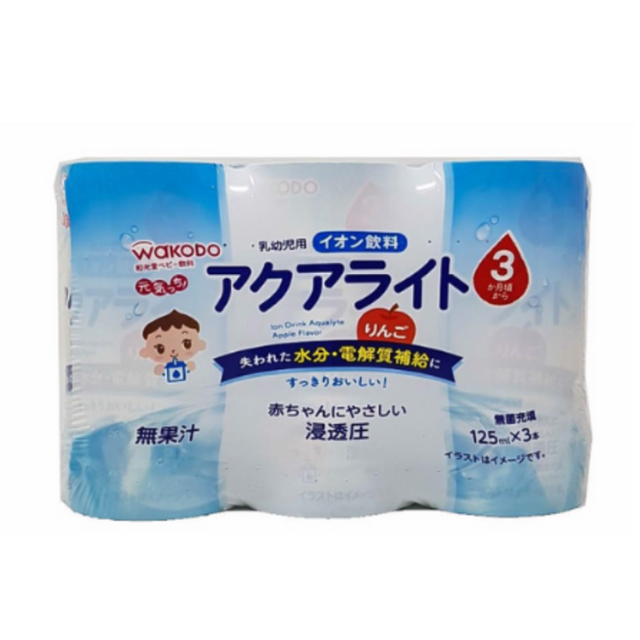 Nước b&ugrave; điện giải Wakodo cho b&eacute; từ 3M+