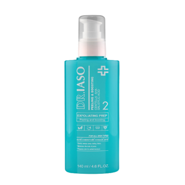 Nước hoa hồng hỗ trợ t&aacute;i tạo da Dr.Iaso Exfoliating Prep
