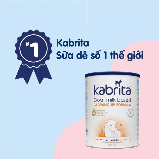 Sữa d&ecirc; Kabrita số 3 hỗ trợ trẻ ti&ecirc;u h&oacute;a tốt