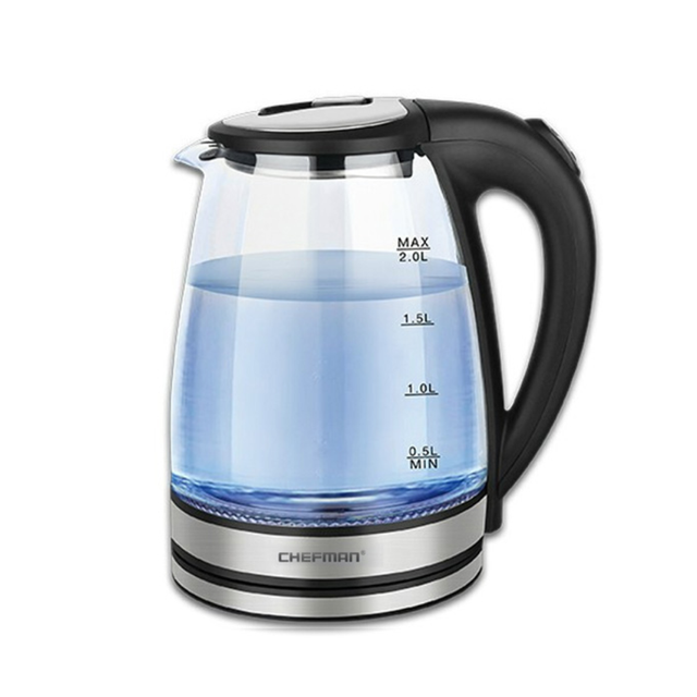 Ấm thủy tinh si&ecirc;u tốc Chefman CM-736T