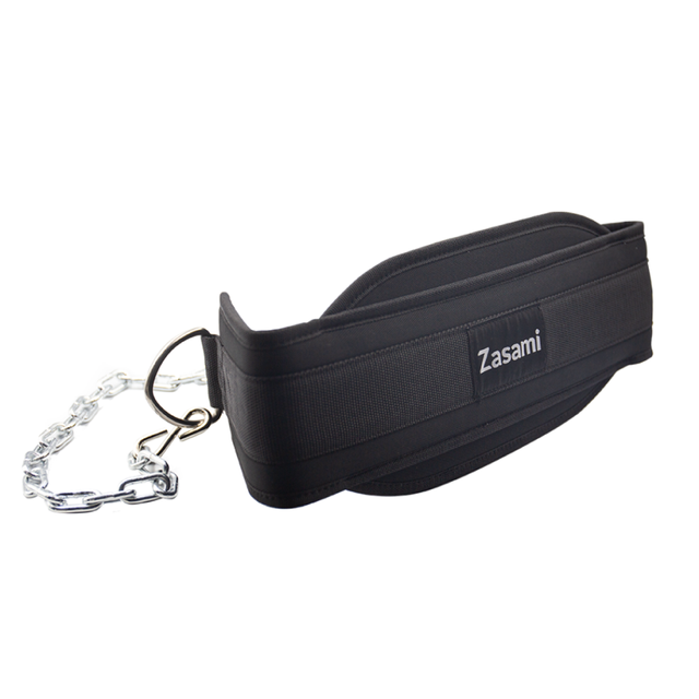 Đai lưng thể h&igrave;nh Zasami PK00113Z c&oacute; x&iacute;ch treo tạ