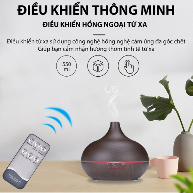 Đi k&egrave;m điều khiển từ xa th&ocirc;ng minh, tiện lợi sử dụng