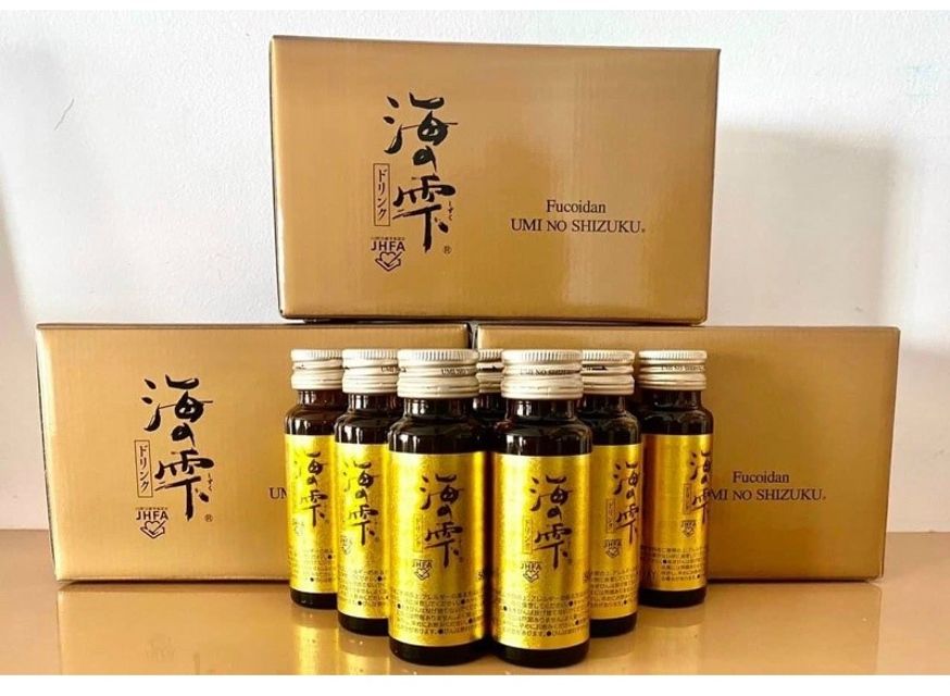 Fucoidan Umi No Shizuku hỗ trợ n&acirc;ng cao sức khỏe