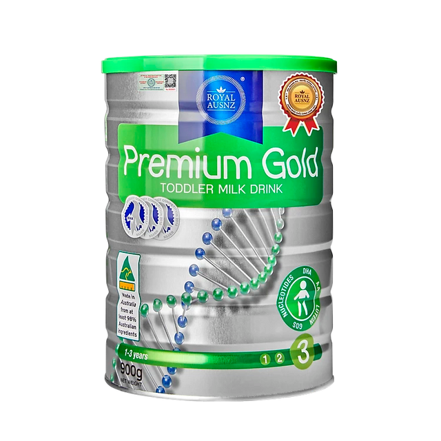 Sữa ho&agrave;ng gia Premium Gold số 3 d&agrave;nh cho trẻ từ 1-3 tuổi