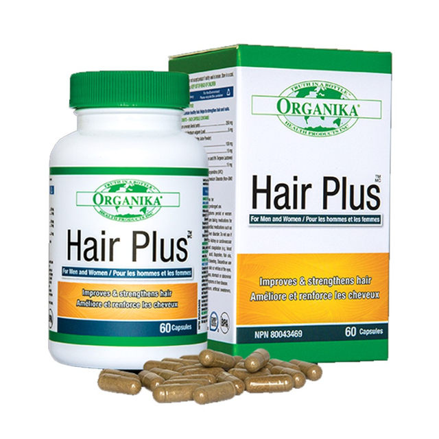 Vi&ecirc;n uống Hair Plus Organika hỗ trợ mọc t&oacute;c, giảm rụng t&oacute;c