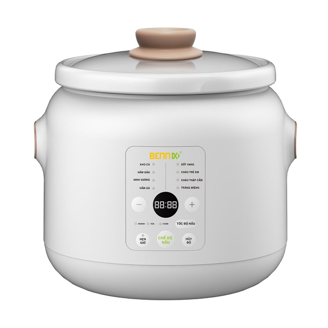 Nồi nấu chậm điện tử đa năng Bennix BN-30SLC dung t&iacute;ch 3L
