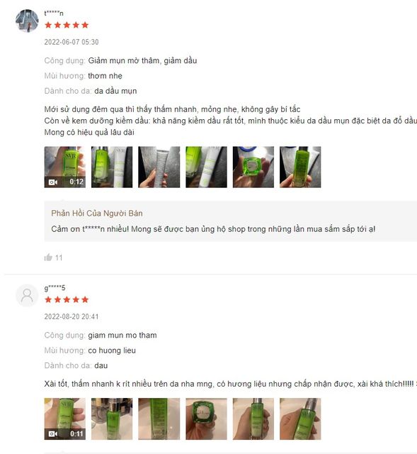 Review Serum SVR từ kh&aacute;ch h&agrave;ng