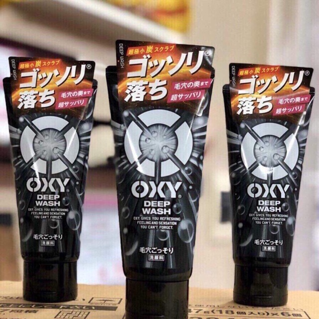 Sữa rửa mặt Oxy Deep Wash ph&ugrave; hợp với mọi loại da, đặc biệt l&agrave; da dầu, da hỗn hợp