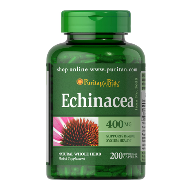 Vi&ecirc;n uống hỗ trợ tăng đề kh&aacute;ng Puritan's Pride Echinacea 400mg
