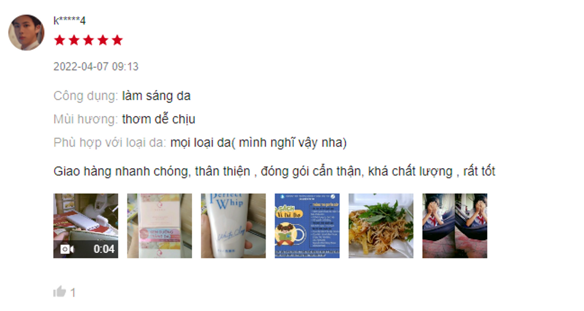 Đ&aacute;nh gi&aacute; sữa rửa mặt Senka Perfect White Clay m&agrave;u trắng từ người d&ugrave;ng
