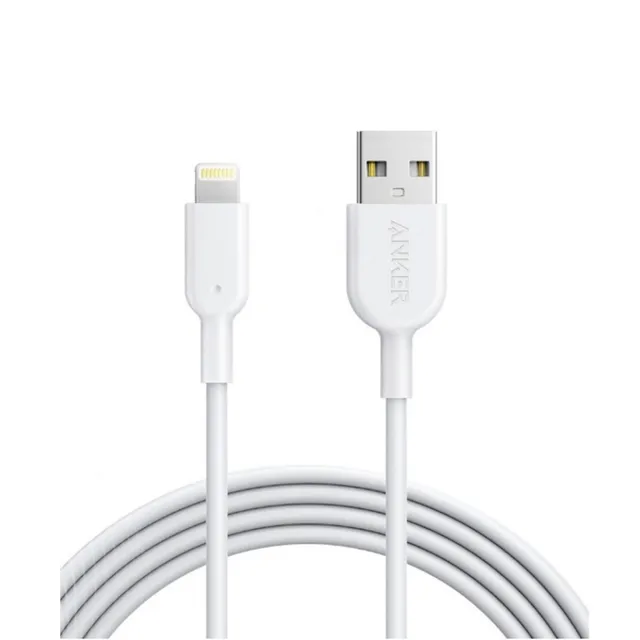 C&aacute;p sạc Anker Powerline II Lightning A8433 d&agrave;i 1.8m (m&agrave;u trắng)