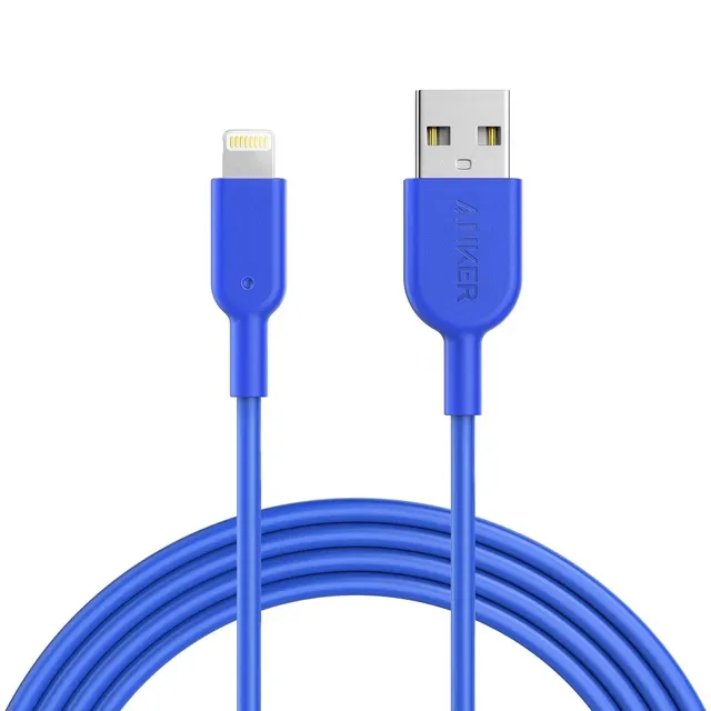 C&aacute;p sạc Anker Powerline II Lightning A8433 d&agrave;i 1.8m (m&agrave;u xanh)