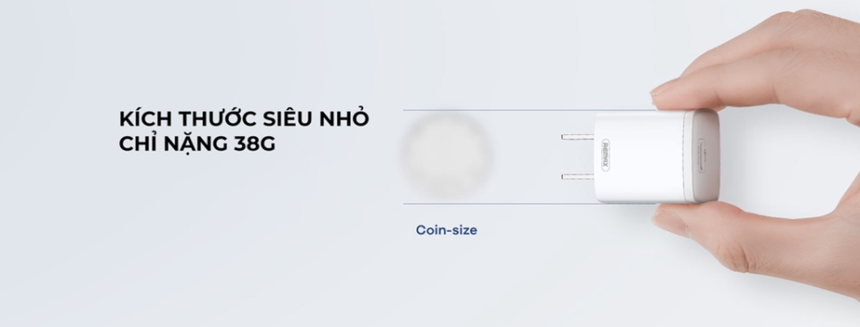 Củ sạc nhanh Remax RP-U75 PD 20W