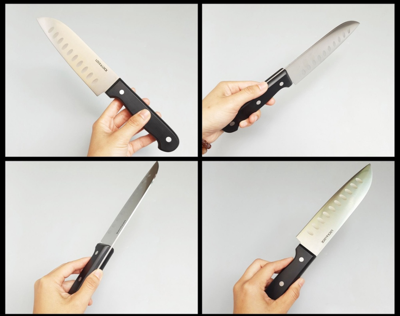 Dao l&agrave;m bếp đa năng Lock&Lock Santoku CKK920 / CKK921