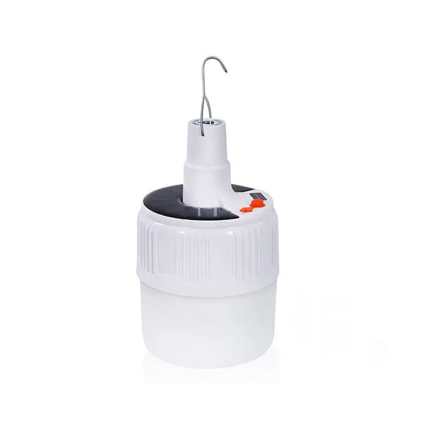 Đ&egrave;n led cắm trại pin sạc Hewolf c&oacute; điều khiển từ xa