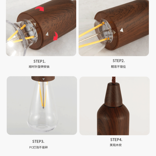 Đ&egrave;n led d&acirc;y k&eacute;o trang tr&iacute; d&atilde; ngoại d&ugrave;ng pin