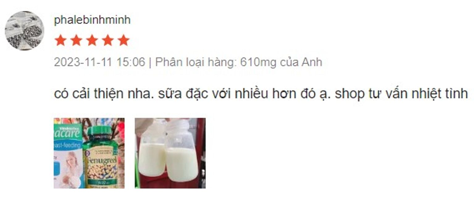 Review vi&ecirc;n uống lợi sữa Fenugreek Nature&rsquo;s Garden c&oacute; tốt kh&ocirc;ng?
