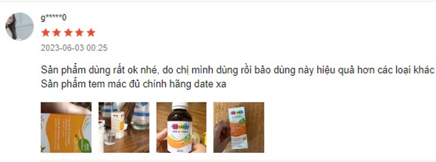 Nhận x&eacute;t Siro Pediakid Appetit Tonus hỗ trợ b&eacute; ăn ngon