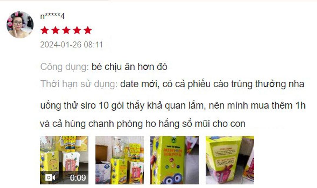 Review siro ăn ngon Minion Happy c&oacute; tốt kh&ocirc;ng?