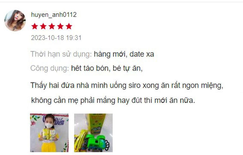 Đ&aacute;nh gi&aacute; siro ăn ngon Minion Happy